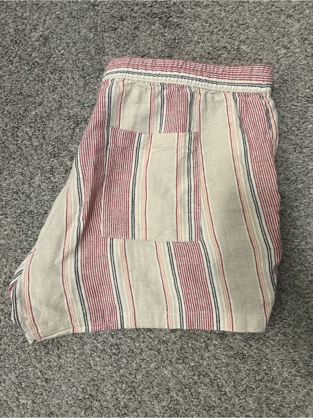 Goodfellow & Co Stripe Drawstring Shorts - Picture 2 of 3